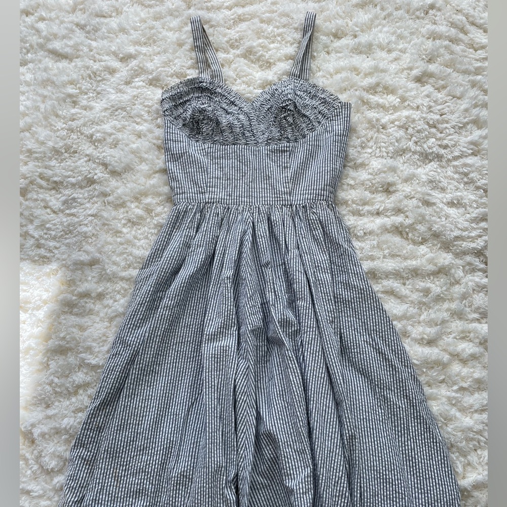 Trashy Diva seersucker ruffle sundress